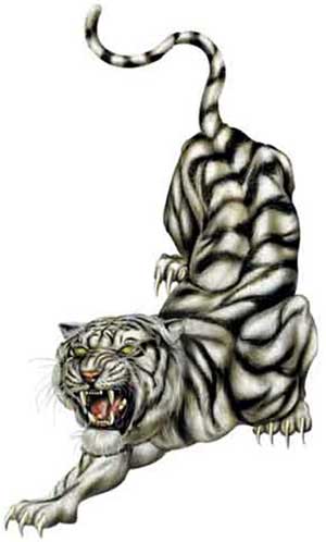 tiger face tattoo. Send eCard - Tiger-08