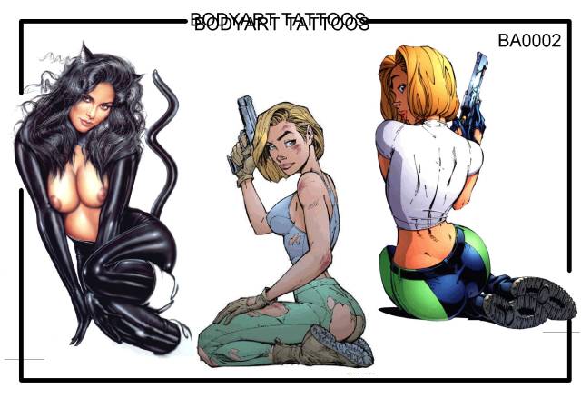 Bodyart Tattoos Ba0002