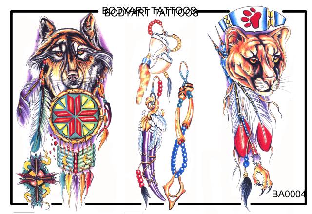 Bodyart Tattoos Ba0004