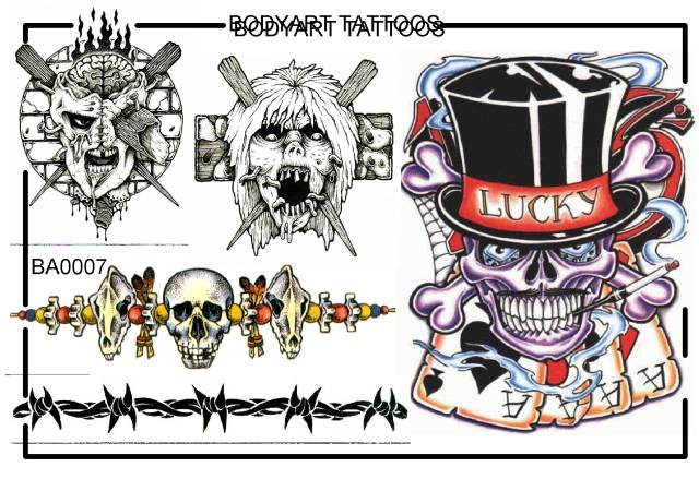 Bodyart Tattoos Ba0007