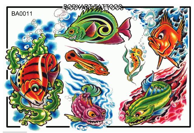 Bodyart Tattoos Ba0011