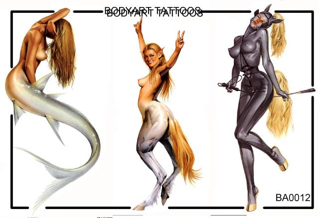 Bodyart Tattoos Ba0012