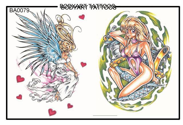 Bodyart Tattoos Ba0079