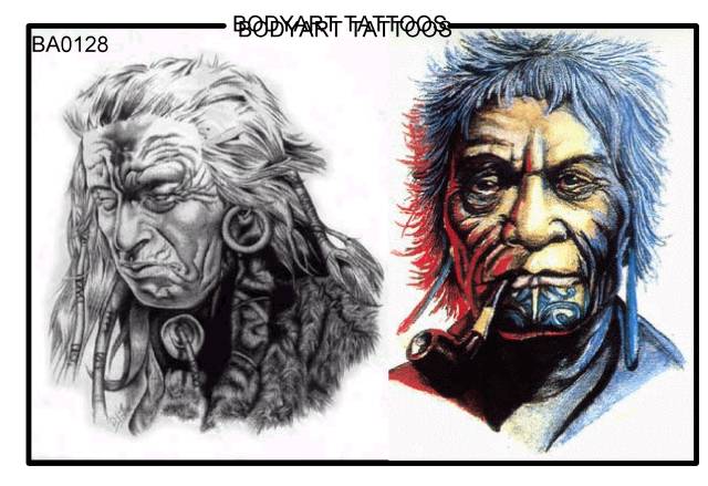 Bodyart Tattoos Ba0128