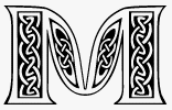 Celtic Letters 01m