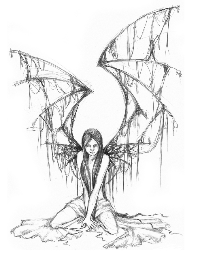 Angel Tattoo Designs Drawings