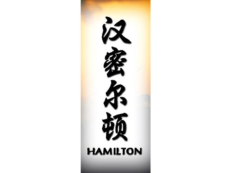 Hamilton Tattoo