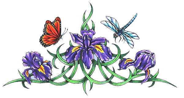 tattoo of flowers. flower tattoos designs. flower