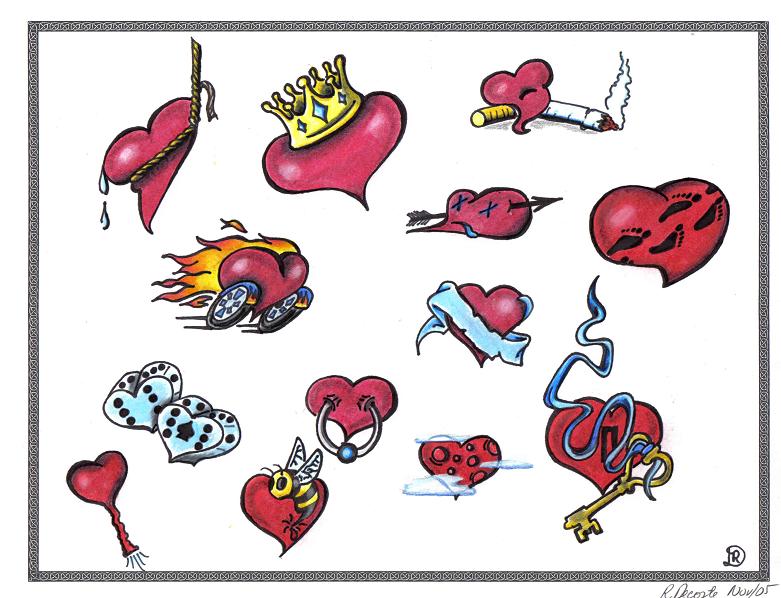 Heart Tattoo Designs