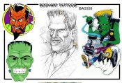 Bodyart Tattoos Ba0008