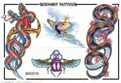 Bodyart Tattoos Ba0016