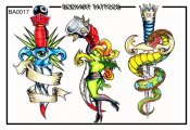 Bodyart Tattoos Ba0017