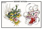 Bodyart Tattoos Ba0041