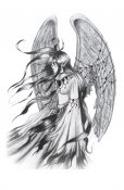 Angel tattoo designs 138