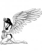 Angel tattoo designs 40