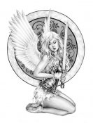 Angel tattoo designs 54
